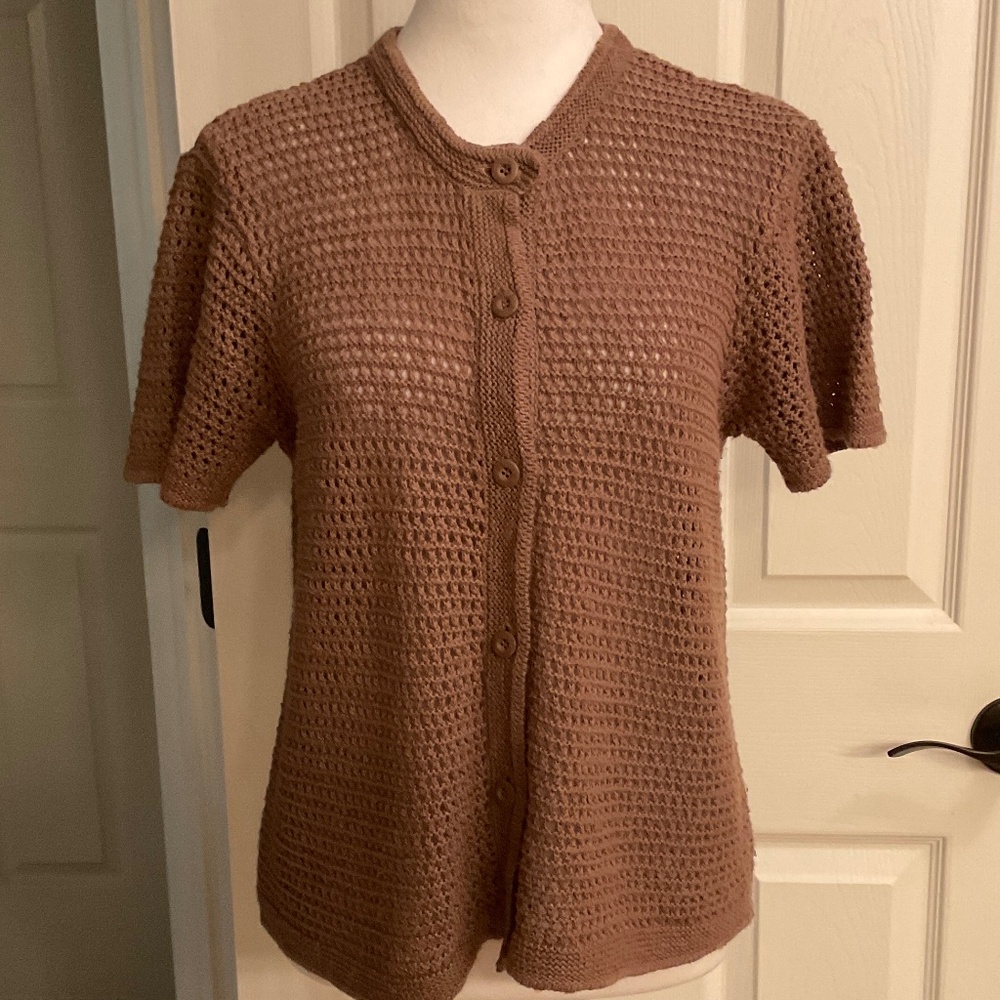 Liz Claiborne Button Cardigan S